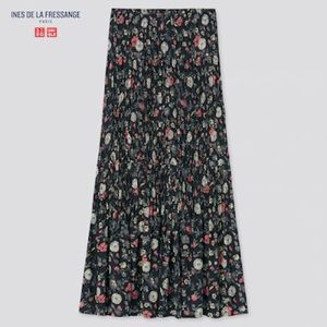 Ines de la Fressange x UNIQLO Chiffon Long Skirt